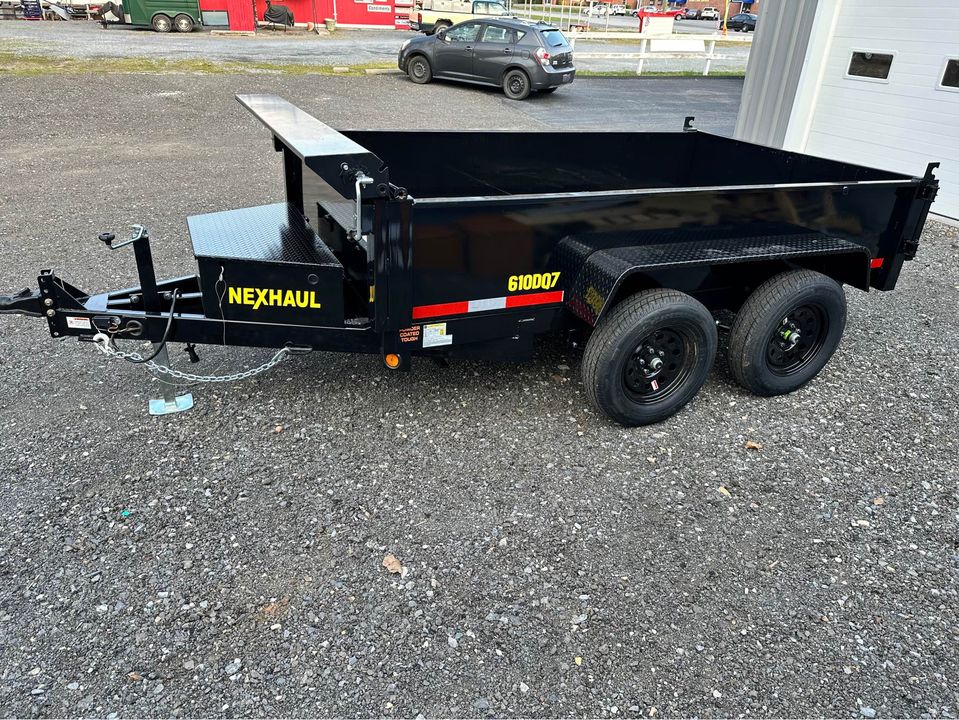 2024 Nexhaul 6x10' 7K Dump Trailer