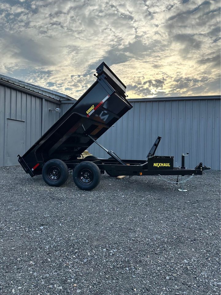 2024 Nexhaul 6x10' 7K Dump Trailer