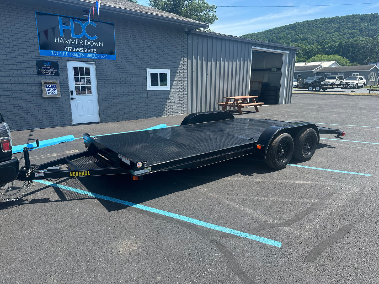 2024 Nexhaul 18' 7k Car Trailer