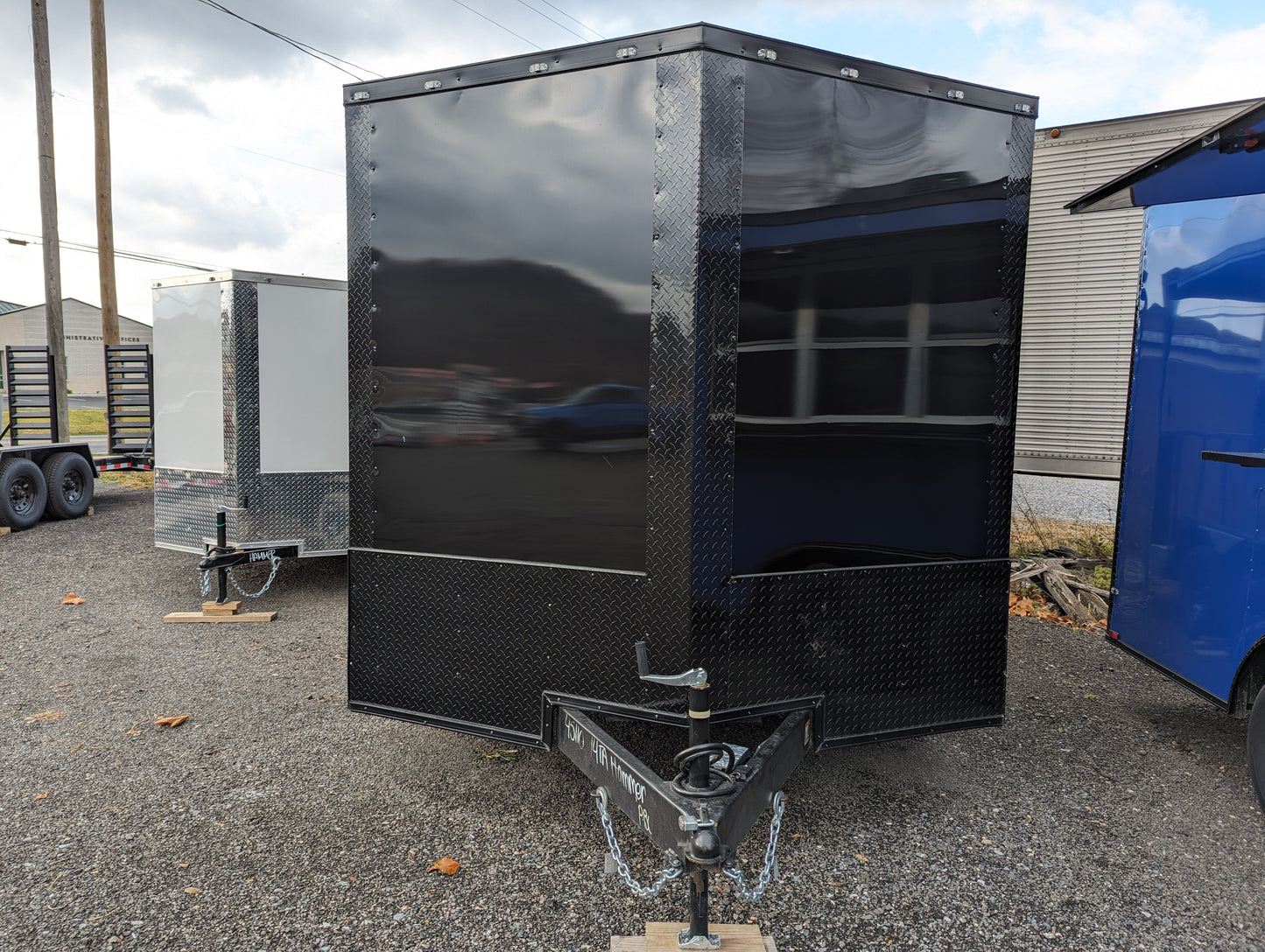 2023 Quality Cargo 7x14' 7K Concession Trailer with Porch