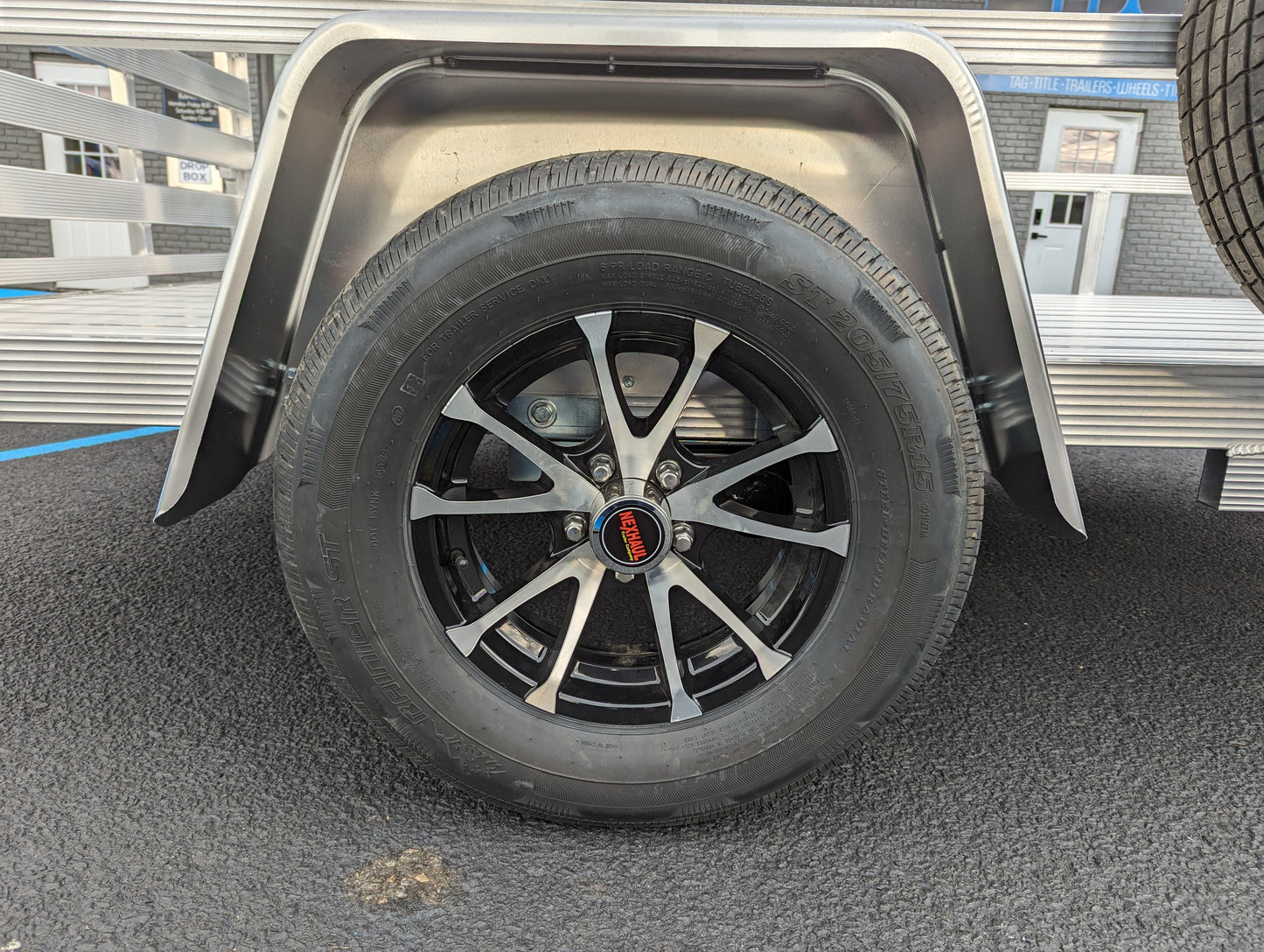 2024 Nexhaul 6x10' 3K Aluminum Trailer with Custom Alloy Wheels