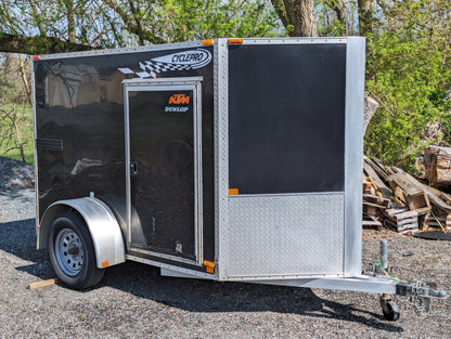 5x8 3K Aluminum Enclosed Trailer