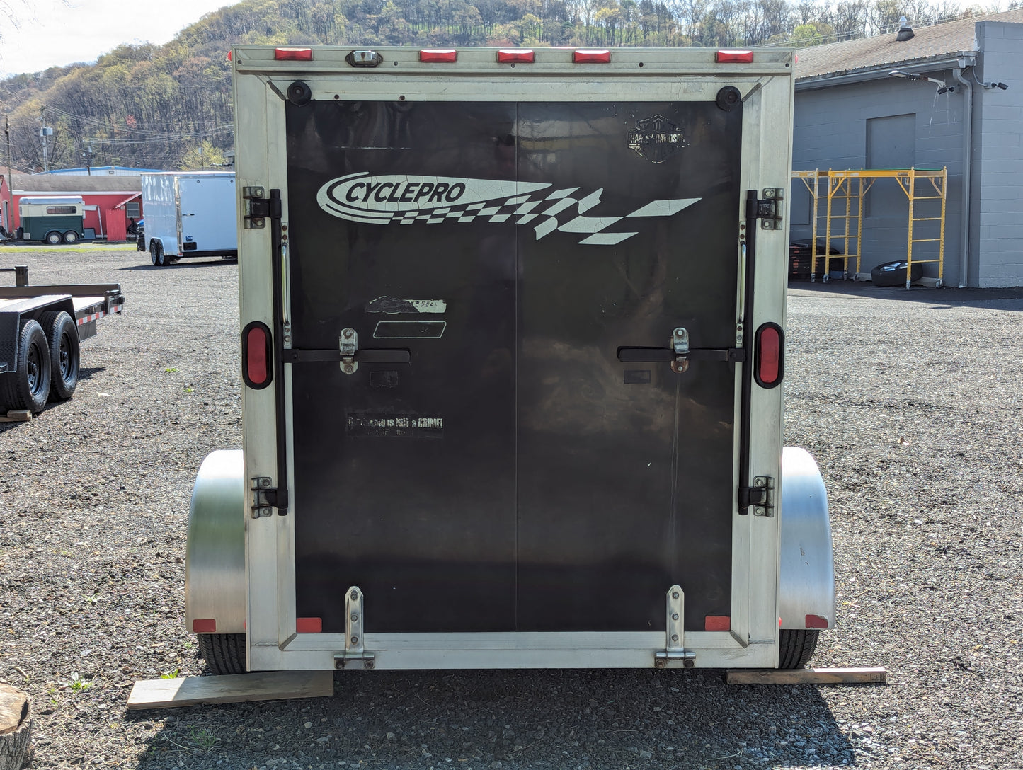 5x8 3K Aluminum Enclosed Trailer